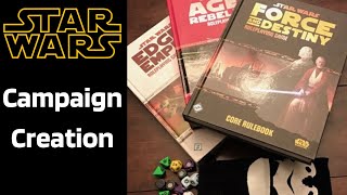 Campaign Creation Guide  Star Wars RPG [upl. by Emarej]