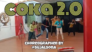 Coka 20 song Choreography SujalSona easy stepsBollywood style dance dancewithsujalsona [upl. by Aleina]