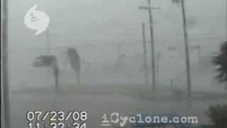 Hurricane DOLLY in Port Isabel TX 2008 [upl. by Janela]