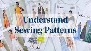 How To Read amp Understand a Dressmaking Sewing Pattern [upl. by Leann]