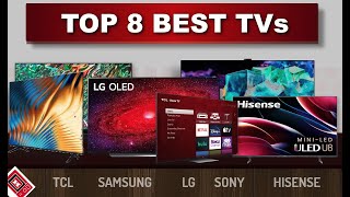 Top 8 Best priced TVs  TCL LG Hisense Samsung Sony [upl. by Durrej]