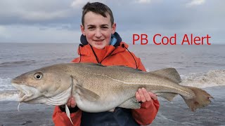 Cod Fishing Bristol Channel  Shurton Reef Somerset UK  PB Cod Alert [upl. by Cumine]