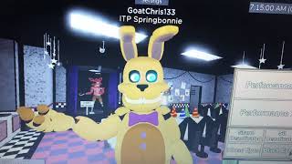 How to get Into The Pit Springbonnie in Archived Nights FNAF roleplay Roblox [upl. by Tosch202]