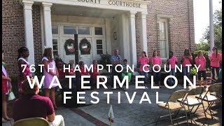 76th Hampton County Watermelon Festival Event Highlights [upl. by Drew]