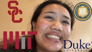 college decision reaction 2019 MIT duke usc  more [upl. by Deeann259]