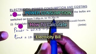 power consumption calculation [upl. by Sleinad]