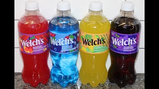 Welch’s Sparkling Soda Fruit Punch Berry Pineapple amp Grape Review [upl. by Pudens]