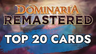 Top 20 Dominaria Remastered Cards  Mtg  Magic the Gathering [upl. by Ynahpit886]