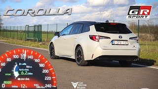 Toyota Corolla TS GR Sport 180HP  0100 Acceleration TEST by Car Spotter Belgium [upl. by Goldner]