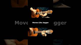 Maroon 5  Moves Like Jagger ft Christina Aguilera  Guitar Cover guitar cover maroon5 [upl. by Nuhsyar]