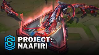 PROJECT Naafiri Skin Spotlight  PreRelease  PBE Preview  League of Legends [upl. by Atsylac]