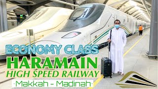 Haramain High Speed Railway Economy Class  Makkah to Madinah [upl. by Eimot]