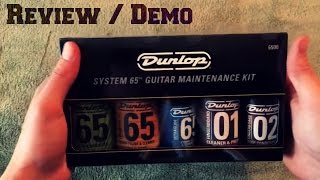 Review System 65 Guitar Maintenance Kit [upl. by Ynehpets279]