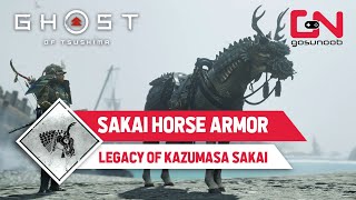 Sakai Horse ARMOR Location  Ghost of Tsushima IKI ISLAND Mythic Tale Legacy of Kazumasa Sakai [upl. by Cynera]