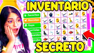 MUESTRO MI INVENTARIO MÁS SECRETO en ADOPT ME Roblox 😱 [upl. by Ahseka102]