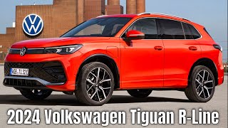 2024 Volkswagen Tiguan R Line Revealed [upl. by Neehsar]