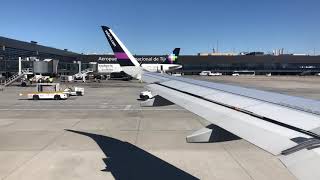 Volaris airbus A320 push back and takeoff in Tijuana international airport [upl. by Eittol99]