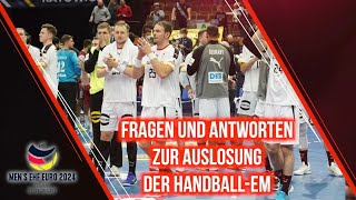 HandballEM Fragen und Antworten zur Auslosung  SID [upl. by Okimat]