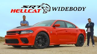 2020 Dodge Charger SRT Hellcat Widebody Review  Four Door Fury [upl. by Eadrahc]