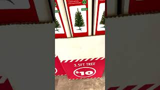 DTF Dollar Tree has a variety of Christmas trees to choose fromdollartreechristmas christmastrees [upl. by Vevay]