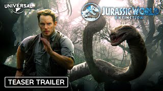 Jurassic World 4 EXTINCTION  Teaser Trailer 2024 Chris Pratt Movie  Universal Pictures HD [upl. by Adahs54]