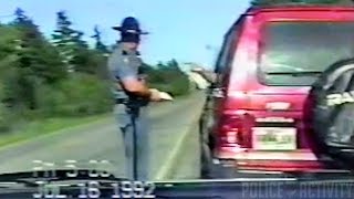 The Calmest Cop Ever Gives The Angriest Motorist a Ticket  1992 [upl. by Lucia]