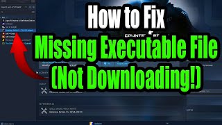 How to Fix Missing Executable File on Steam Games Not Downloading or Launching Try THIS [upl. by Dyane]