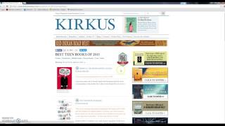 Kirkus Reviews and Readers Advisory [upl. by Arocal]