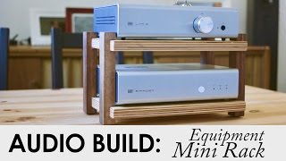 Schiit Audio Mini Rack From Scraps  Audio Build [upl. by Alasteir]