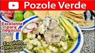 POZOLE VERDE  Vicky Receta Facil [upl. by Asela]