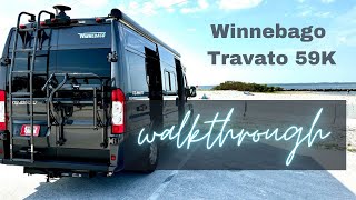 Winnebago Travato 59K Walkthrough [upl. by Ailet]