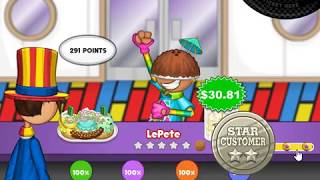 Papas Scooperia  All Big Top Carnival Toppings Unlocked [upl. by Rus]