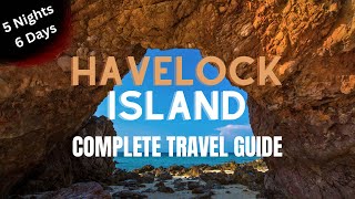 Complete travel guide  Andaman Adventures Port Blair to Havelock Island  Exploring Beach Blissquot [upl. by Illona]