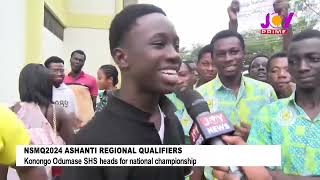 NSMQ2024 Ashanti Regional Qualifiers Konongo Odumase SHS heads for national championship [upl. by Cianca]