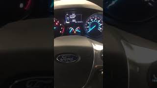 2016 Ford Escape How To Reset The Oil Change Service Maintenance Reminder [upl. by Hetti]