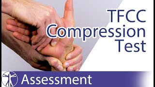 TFCC Compression Test  Triangular Fibrocartilage Complex Lesions [upl. by Nylleoj]