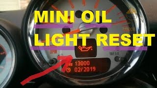 ▶️How To Reset Mini Cooper Oil Light Complete Guide NO SPECIAL TOOLS NEEDED [upl. by Atiseret]