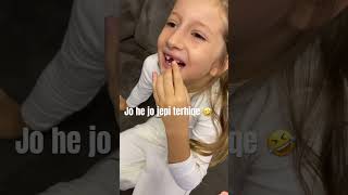 Heqim dhembin e pare🤣 youtube daughter daddysgirl youtuber support subscribe viralvideo [upl. by Aleen617]