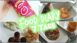 Food Diary 2  7 Tage meine Ernährung [upl. by Kitarp]