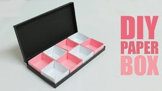 How to make Organizer Box  Paper Crafts Ideas for Projects [upl. by Adirem256]