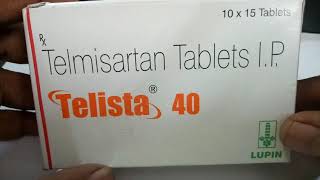 Telista 40 Tablet  Uses Sideeffects Reviews and Precautions in hindi [upl. by Netsrijk559]