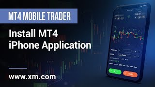 XMCOM  Mobile Trader  Install MT4 iPhone Application [upl. by Yovonnda]