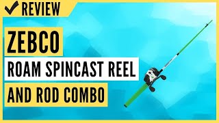 Zebco Roam Spincast Reel And Rod Combo Review [upl. by Enrichetta]