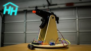 How to Make a Raspberry Pi Motion Tracking Airsoft  Nerf Turret [upl. by Marentic92]