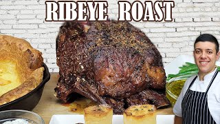 Perfect Rib Eye Roast Recipe with Homemade Sauces and Easy Side Dishes by Lounging with Lenny [upl. by Roanne]