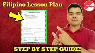 DETAILED LESSON PLAN IN FILIPINO  STEP BY STEP GUIDE  Kuya Mhike [upl. by Yentiw]