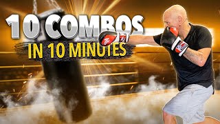 10 Combos in 10 Minutes  Boxing Workout [upl. by Farland70]