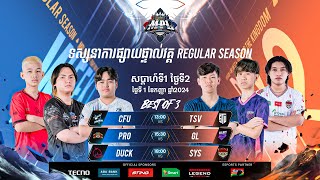 🔴 LIVE  MPL KH S7  KHMER  Week 1 Day 2 [upl. by Benge122]