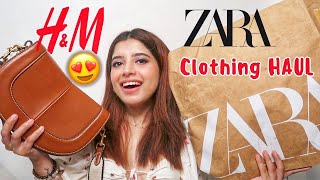 My Best Picks from Zara amp HampM TryOn Haul  Latest Collection  Anindita Chakravarty [upl. by Nirehtak]