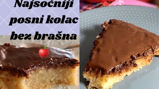 Najsocniji posni kolac  So tasty Apple Cake  CooKing Recepti [upl. by Sherfield]